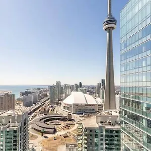 Apartment Elegant Waterfront Downtown / Unobstructed Cn Tower View, Toronto